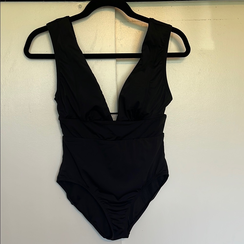 NWOT Andie Mykonos Black One-Piece Swimsuit